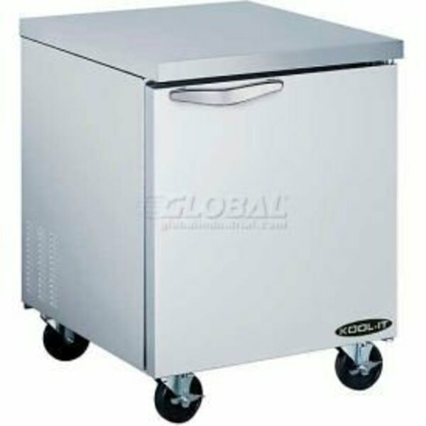 Mvp Group Corporation Kool-It - Undercounter Freezer 27"W, Single Door, 6.8 Cu. Ft. KUCF-27-1